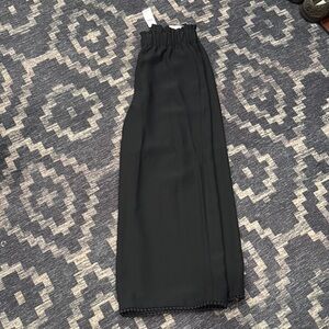 Ann Taylor Black Wide Leg Pants